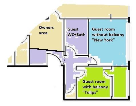 2 Bedrooms With Private Bath And Balcony Near The Airport 소피아 외부 사진
